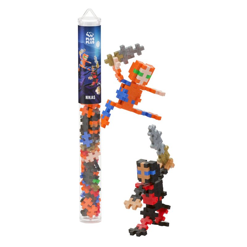 Ninjas - 70 Piece Tube Plus-Plus Instructions