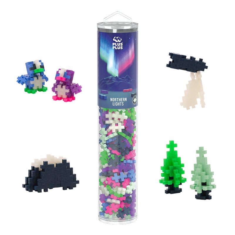 Northern Lights Mix - 240 Piece Tube Plus-Plus Instructions