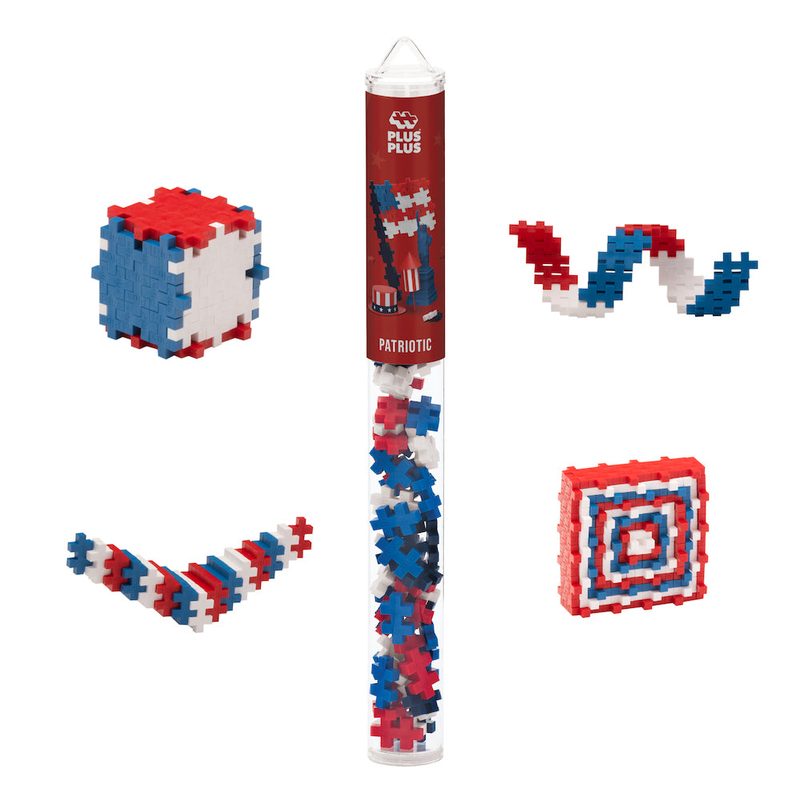 Patriotic Plus-Plus tube