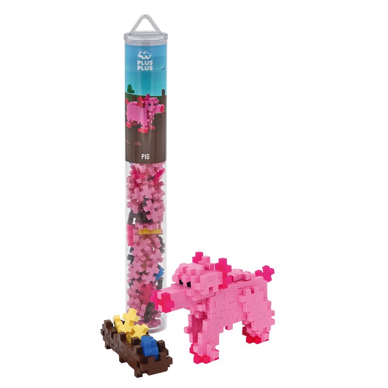 Pig - 100 Piece Tube Plus-Plus Instructions