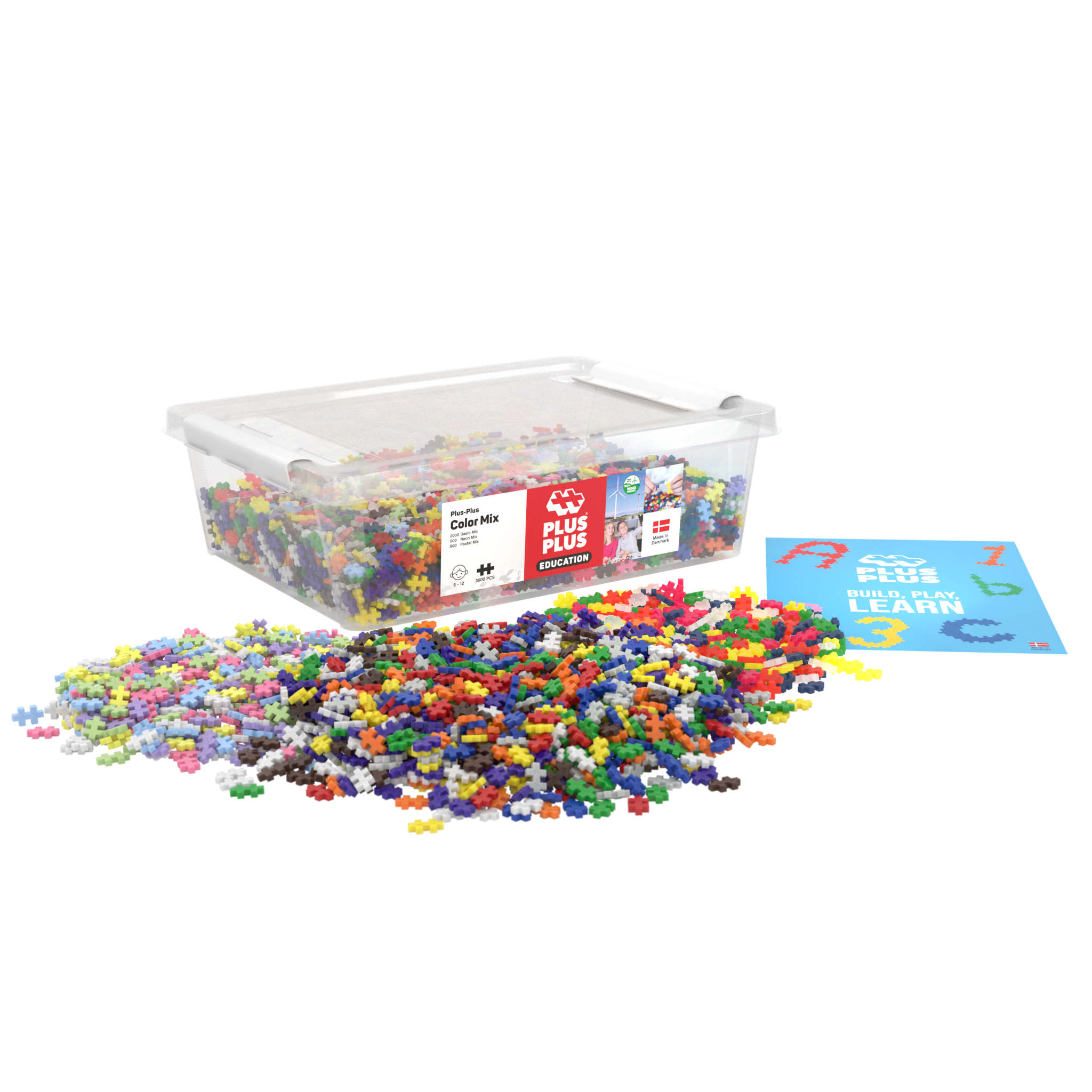 3600 pc All Colors in Tub