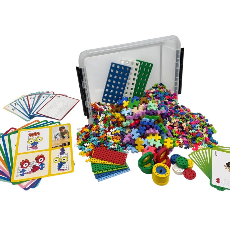 Plus-Plus & BIG Colorverse Classroom Tub - 1060 Piece Set Plus-Plus Instructions