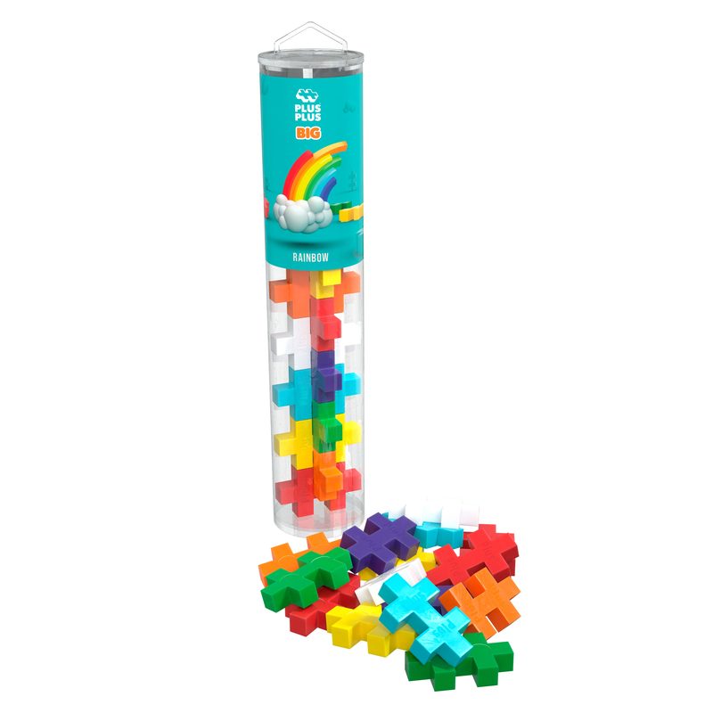 Rainbow - BIG 15 Piece Tube Plus-Plus Instructions