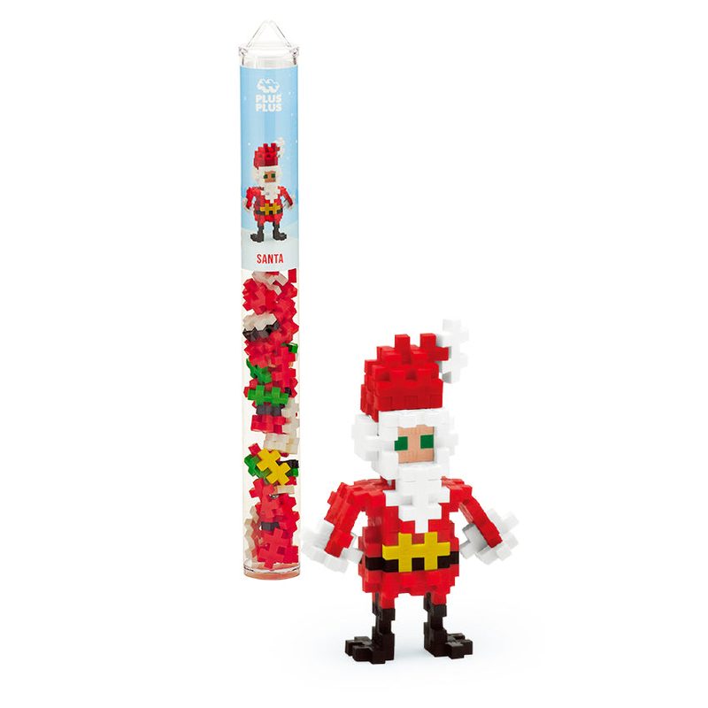 Santa · 70 pieces Plus-Plus tube