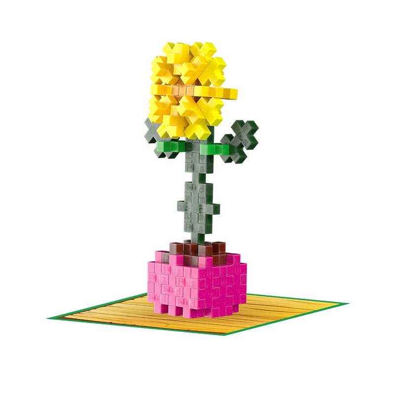 Sociable Sunflower - 50 Piece Set Plus-Plus Instructions