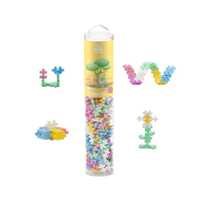 Springtime Mix - 240 Piece Tube Plus-Plus Instructions