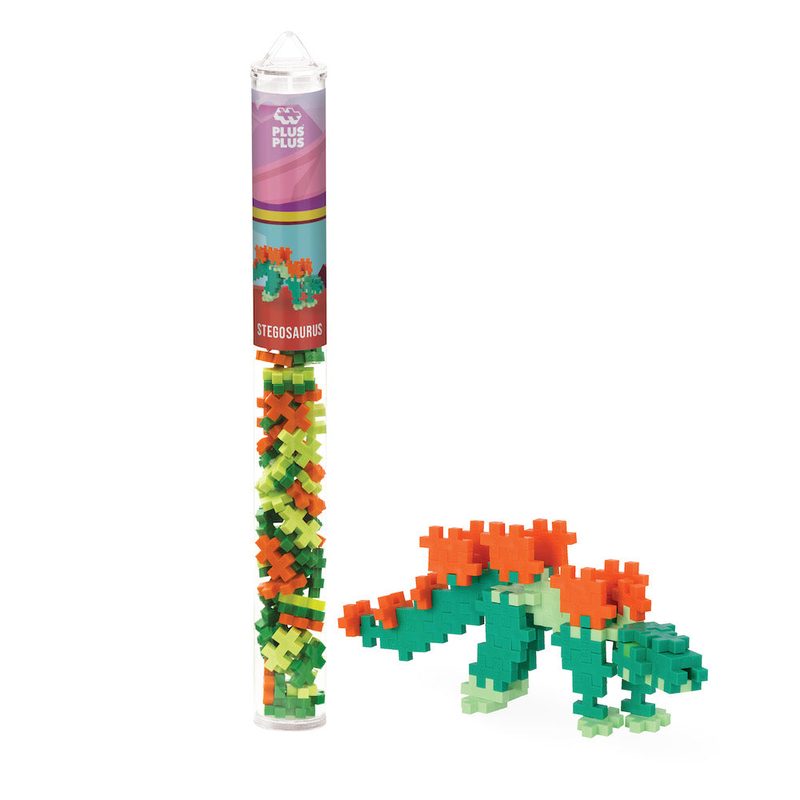 Stegosaurus · 70 pieces Plus-Plus tube