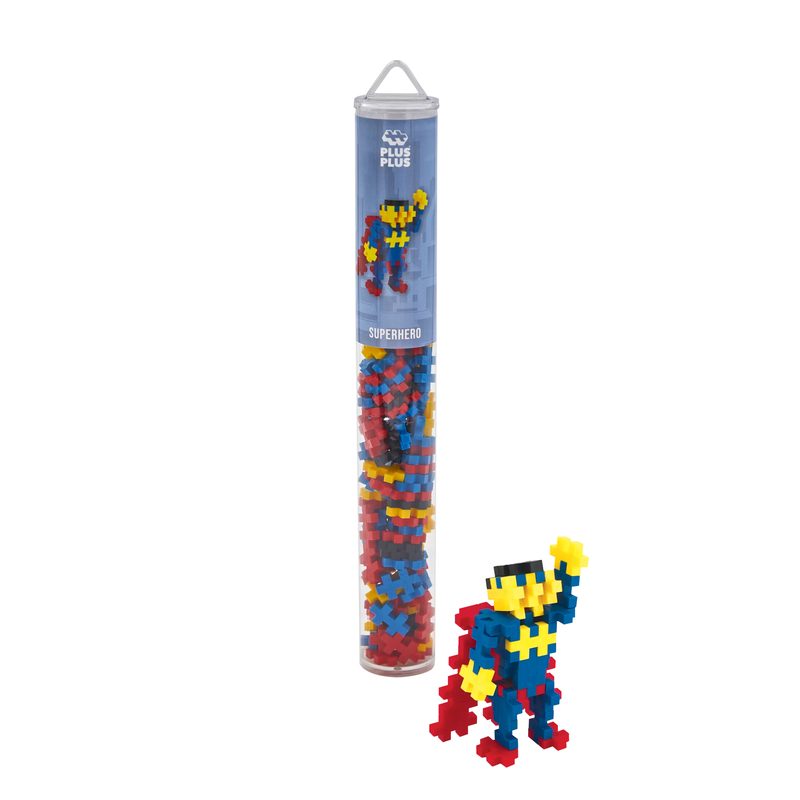 Superhero - 100 Piece Tube Plus-Plus Instructions