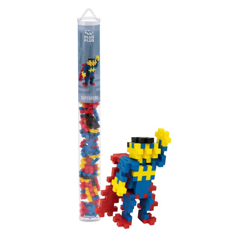 Superhero · 70 pieces Plus-Plus tube
