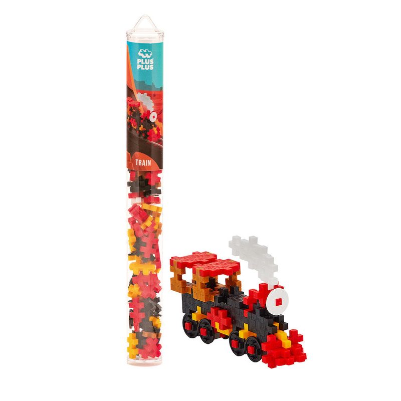 Train · 70 pieces Plus-Plus tube
