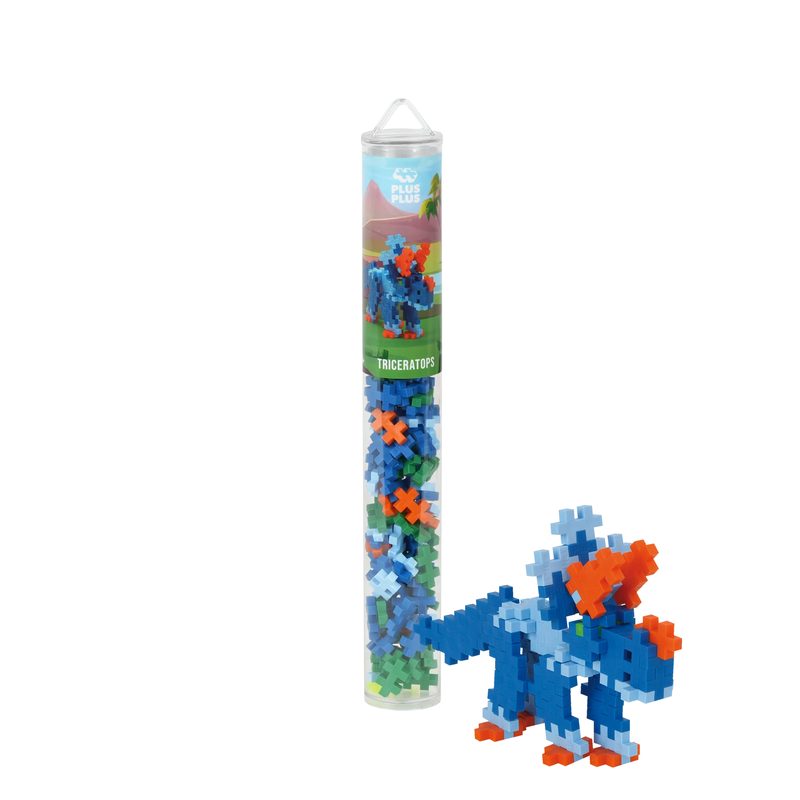 Triceratops - 100 Piece Tube Plus-Plus Instructions