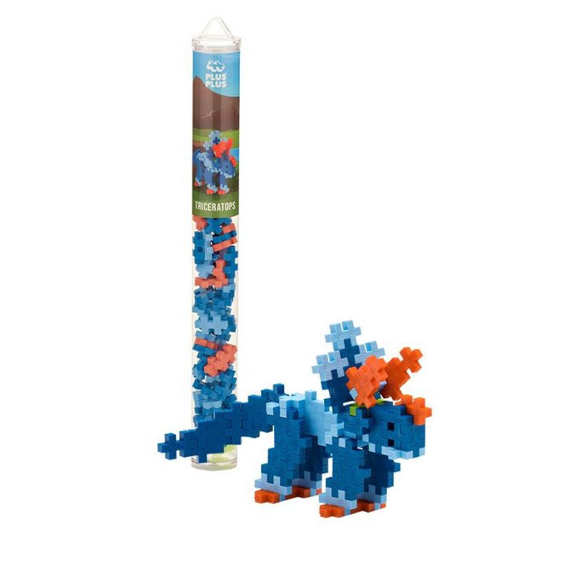 Triceratops - 70 Piece Tube Plus-Plus Instructions