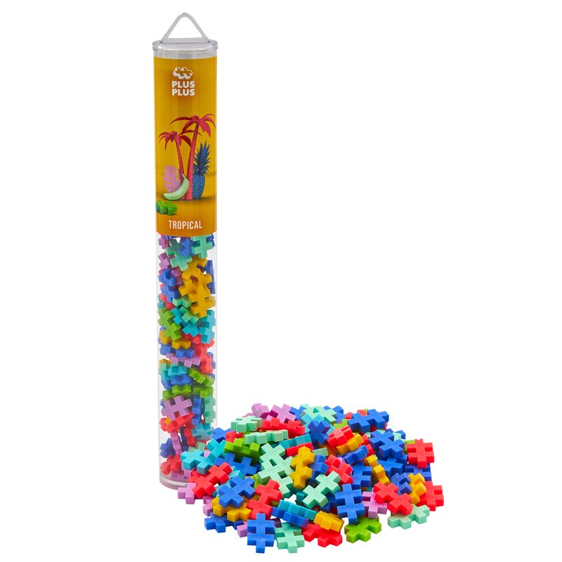 Tropical Mix - 100 Piece Tube Plus-Plus Instructions