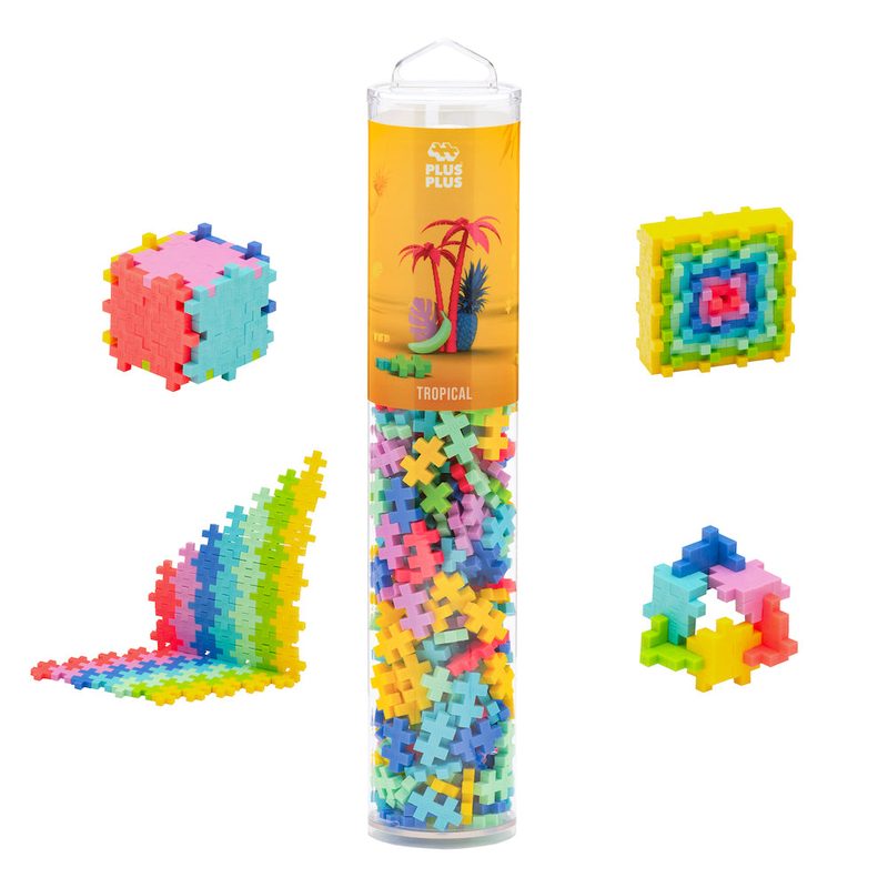Tropical Mix - 240 Piece Tube Plus-Plus Instructions