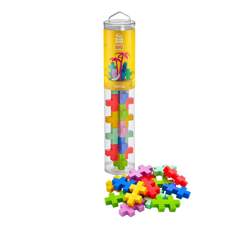 Tropical Mix - BIG 15 Piece Tube Plus-Plus Instructions