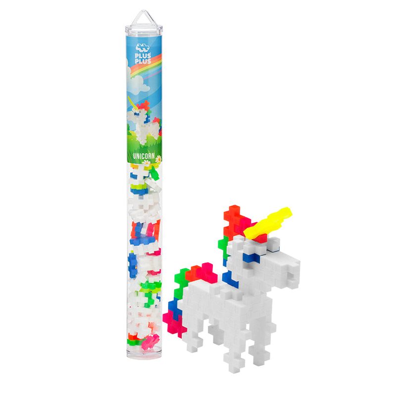 Unicorn - 70 Piece Tube Plus-Plus Instructions