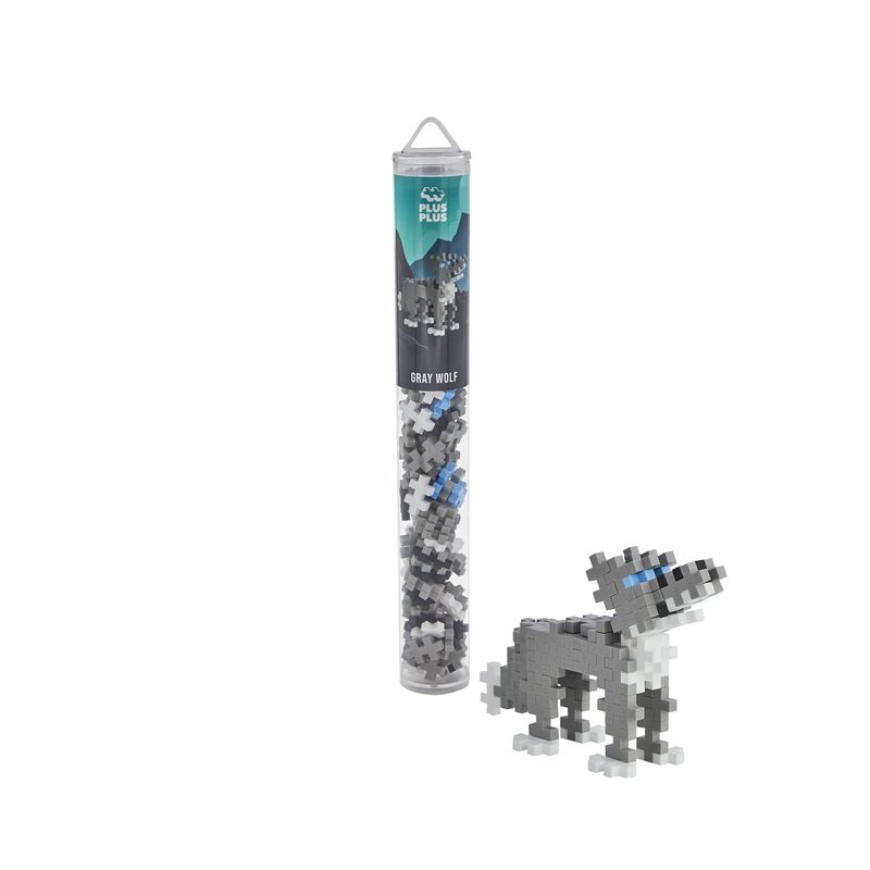 Wolf - 100 Piece Tube Plus-Plus Instructions